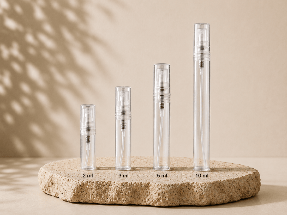 What Size Fragrance Sample Should You Buy? 2 mL vs 3 mL vs 5 mL vs 10 mL - Decant Direct