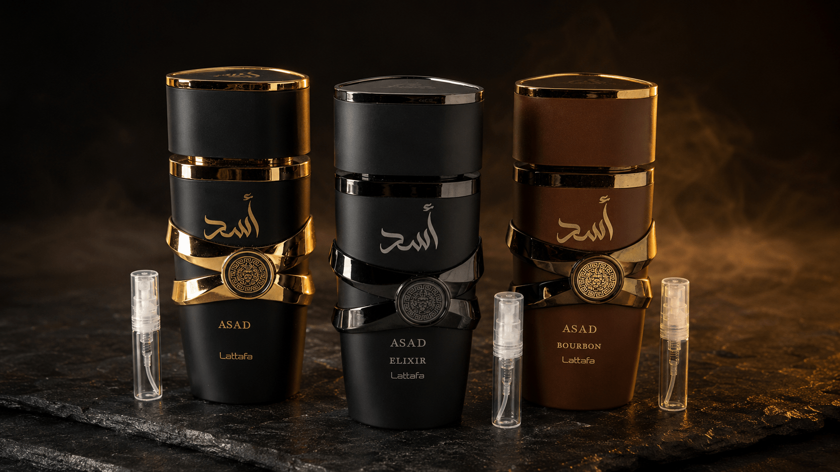Lattafa Asad Original vs Bourbon vs Elixir: Which One Is Right for You? - Decant Direct