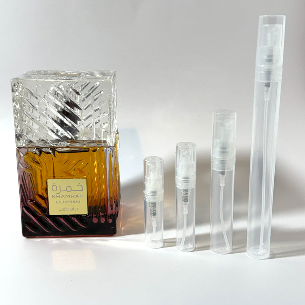 Lattafa Khamrah Dukhan EDP Sample Decant