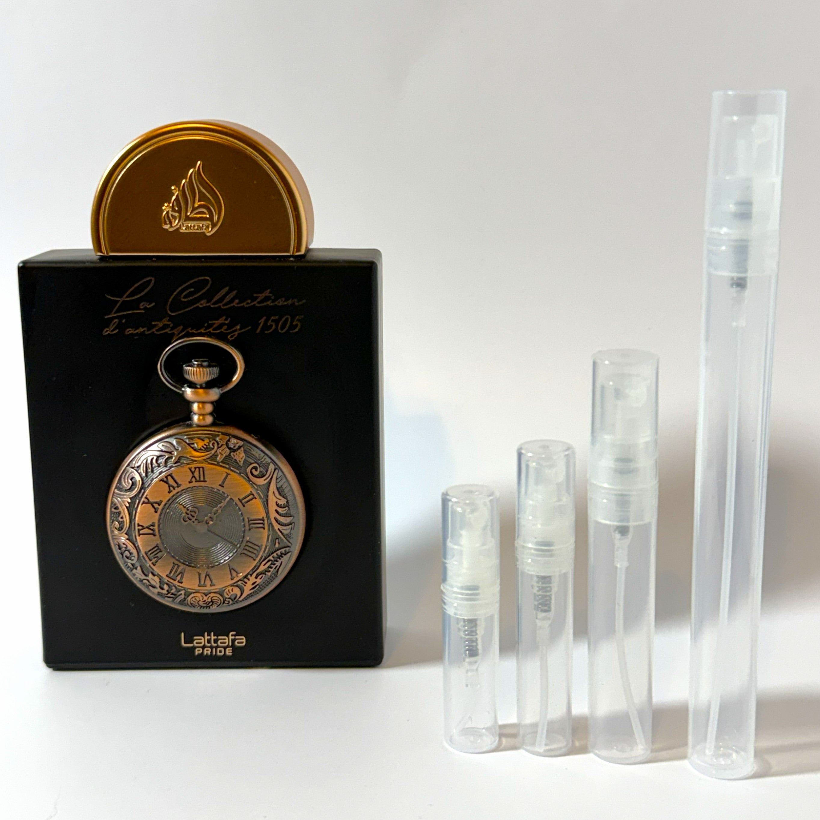Lattafa La Collection d'Antiquites 1505 EDP Sample Decant