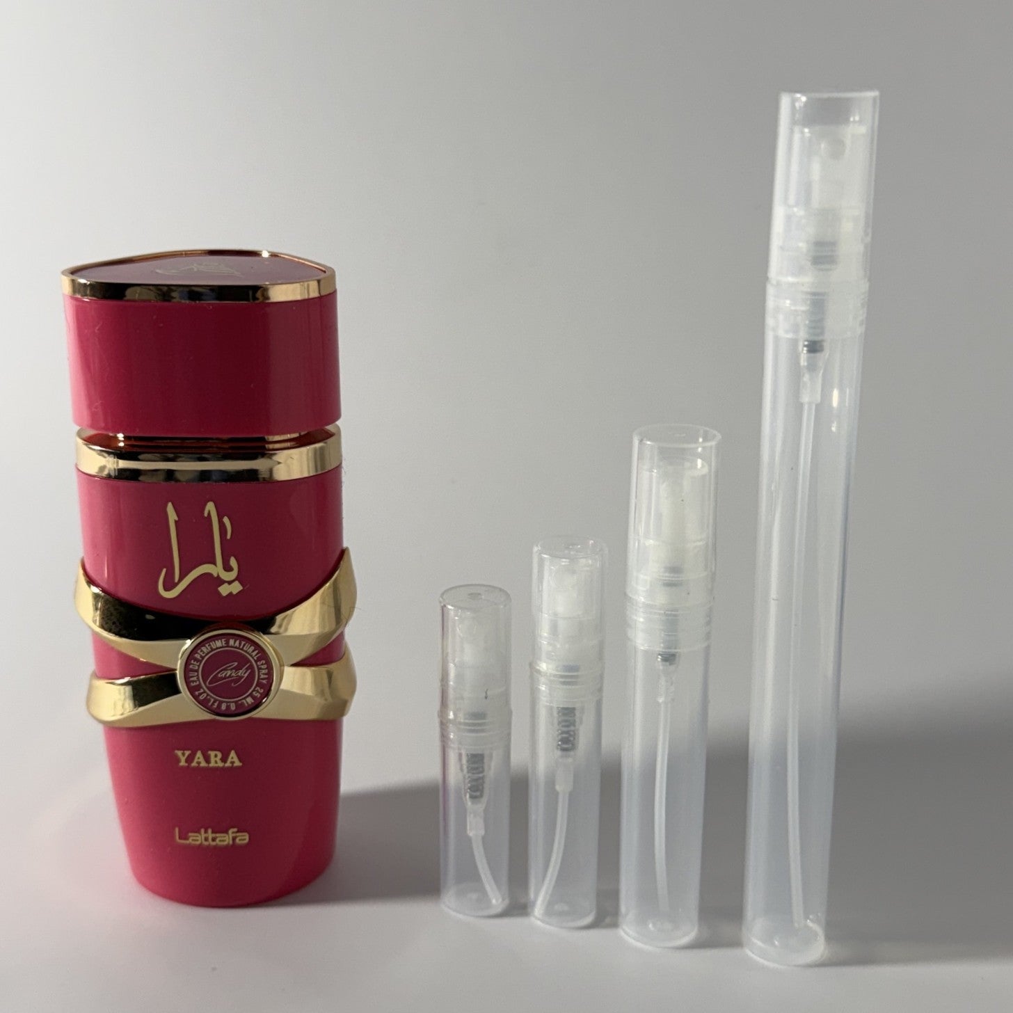 Lattafa Yara Candy EDP Decant Sample & Travel Spray