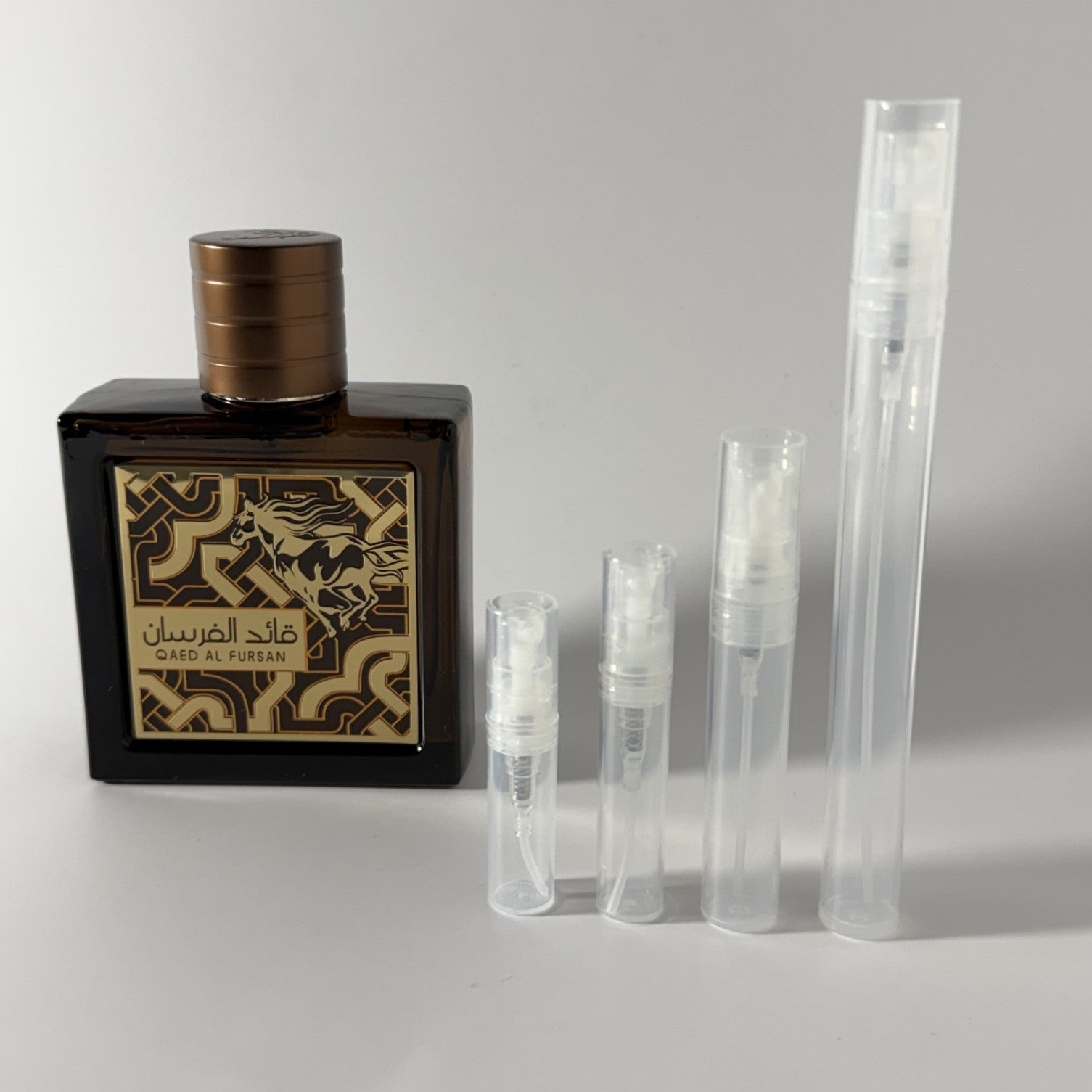 Lattafa Qaed al Fursan Untamed Sample Decant & Travel Spray