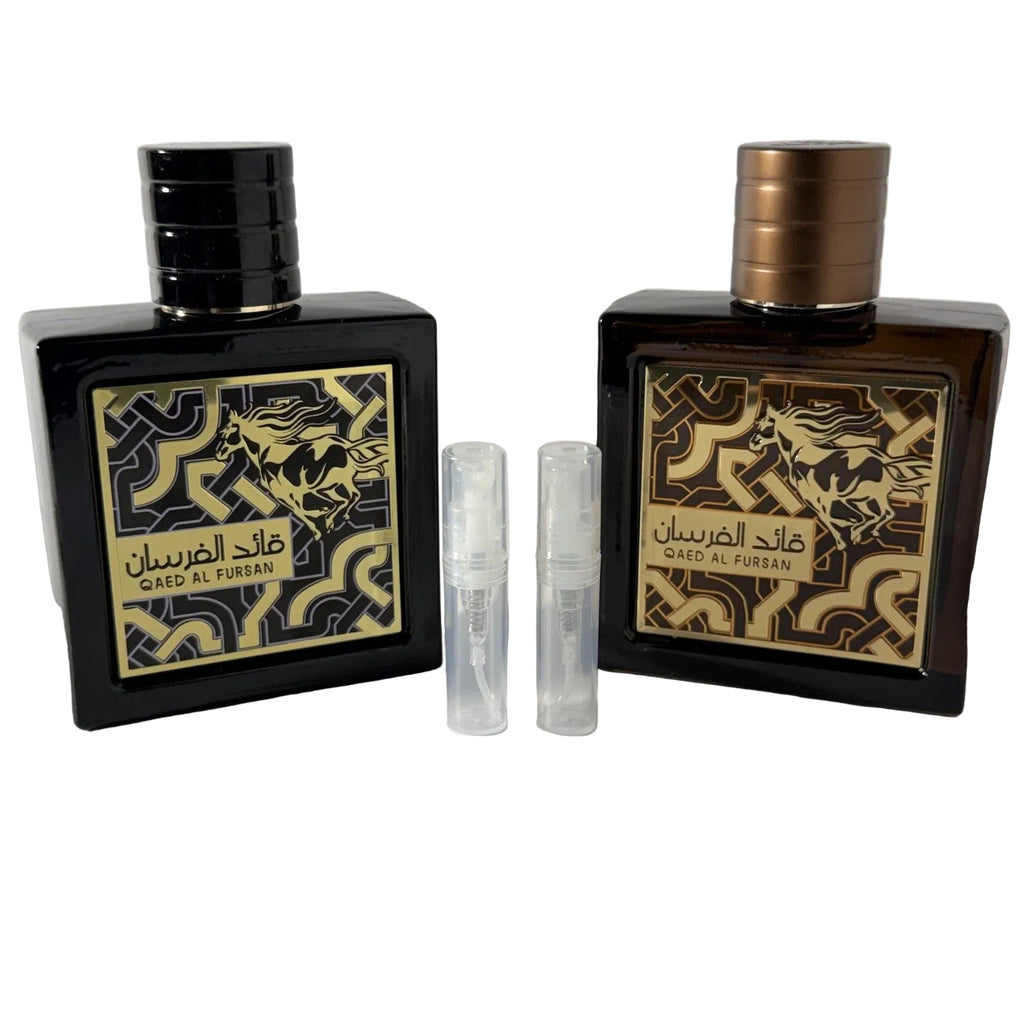 Lattafa Qaed Al Fursan Discovery Set 2 ml cologne sample sprays from Decant Direct
